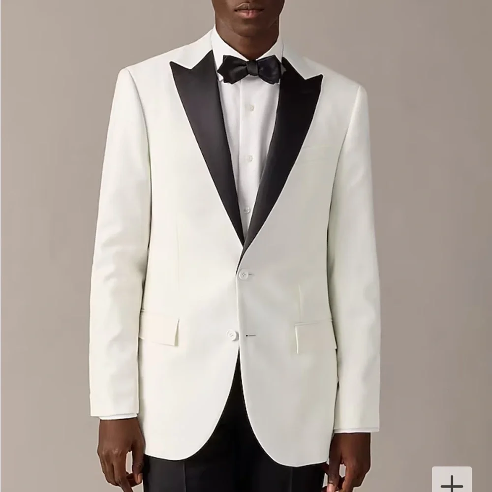 J crew antique linen Ludlow dinner jacket in Italian wool